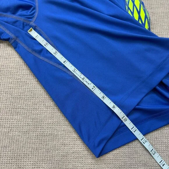 Nike Dri Fit Mens Blue Basketball Shorts Elastic Waist Inner Drawstring Size M - Picture 11 of 13